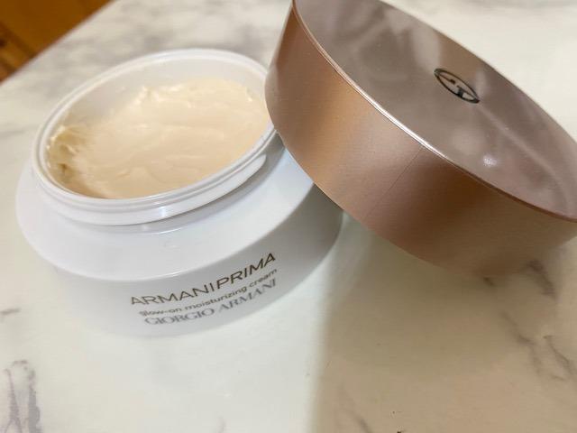 armani glow on moisturizing cream