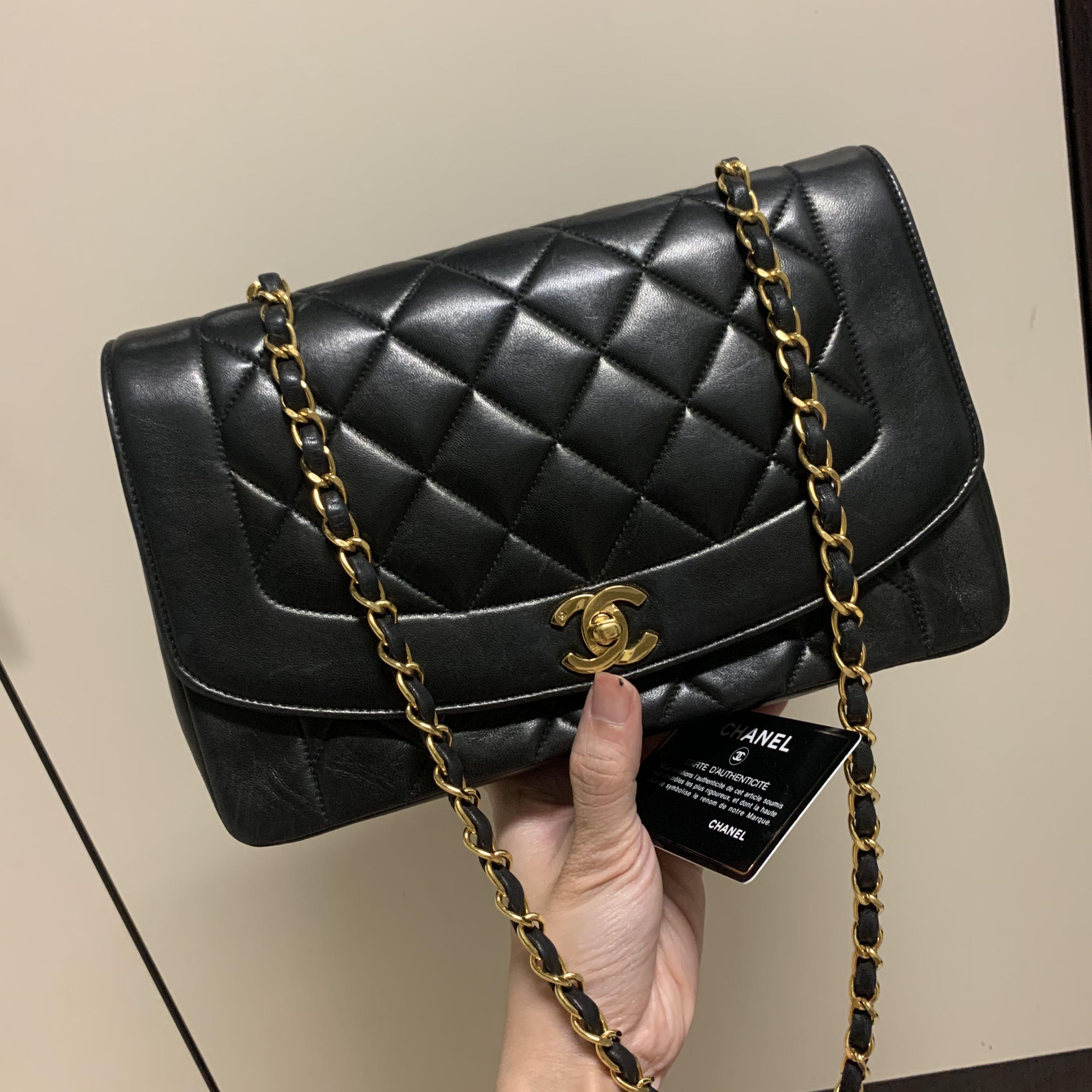AUTHENTIC CHANEL Diana Medium 10Flap Bag, Luxury, Bags & Wallets on  Carousell