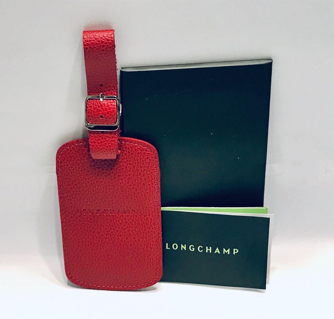 longchamp luggage tag