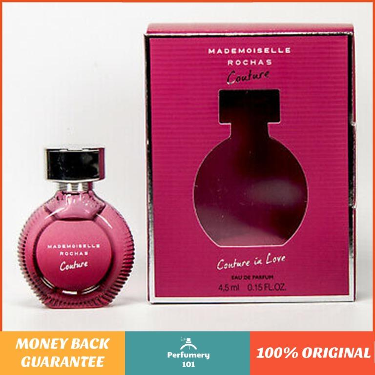 Authentic Mademoiselle Rochas Couture Eau De Parfum 4 5ml 0 15fl Oz Miniature Perfume For Women Health Beauty Perfumes Nail Care Others On Carousell