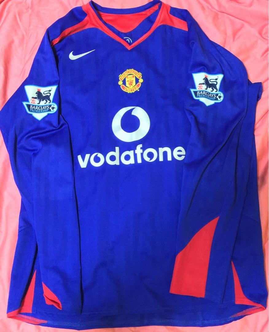 Authentic Manchester United 2005 Cristiano Ronaldo Long Sleeve Jersey Sports Sports Apparel On Carousell
