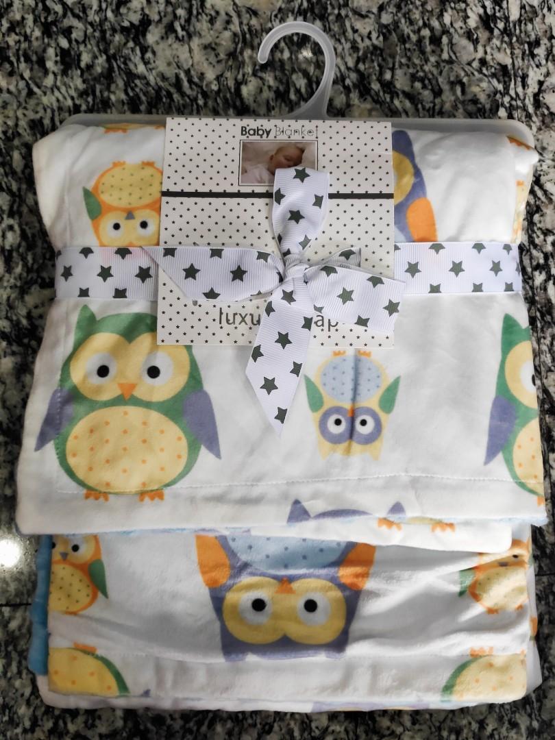 Baby Blanket Owl Design