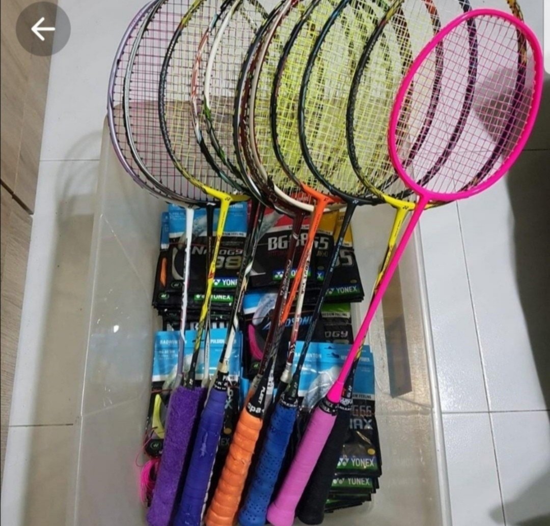 Badminton Racket Restring, Sports Equipment, Sports & Games, Racket