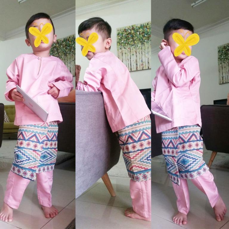 Baju Melayu Teluk Belanga Size 2 3 Upin Ipin By Jakel Babies Kids Boys Apparel 4 To 7 Years On Carousell