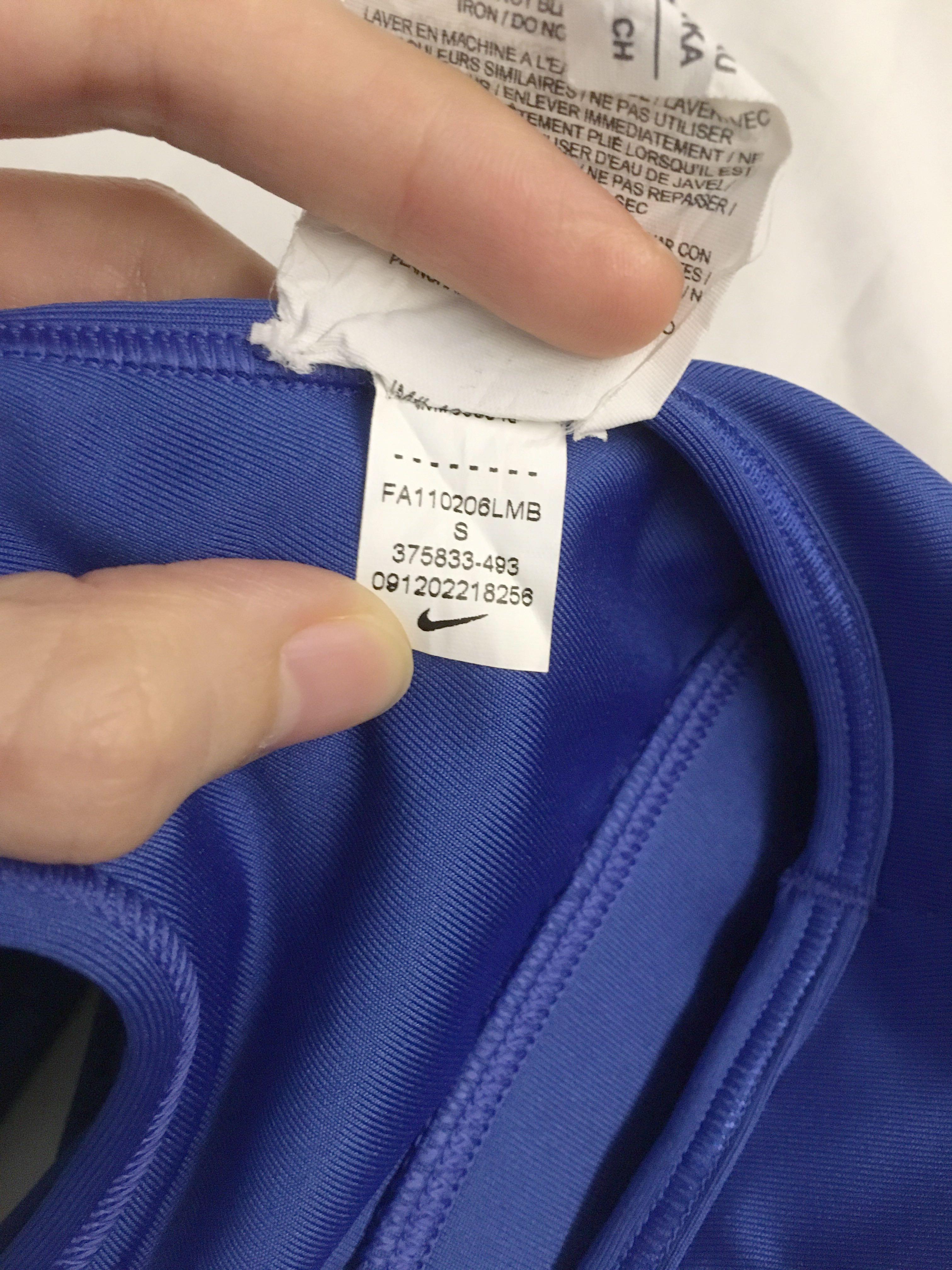 Blue Nike Sports Bra S Women s Fashion Activewear on Carousell