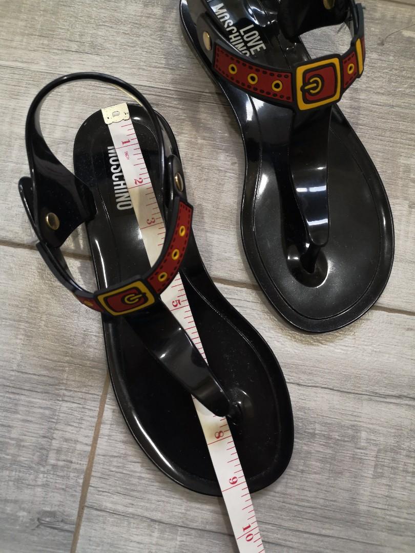 Love moschino jelly discount sandals