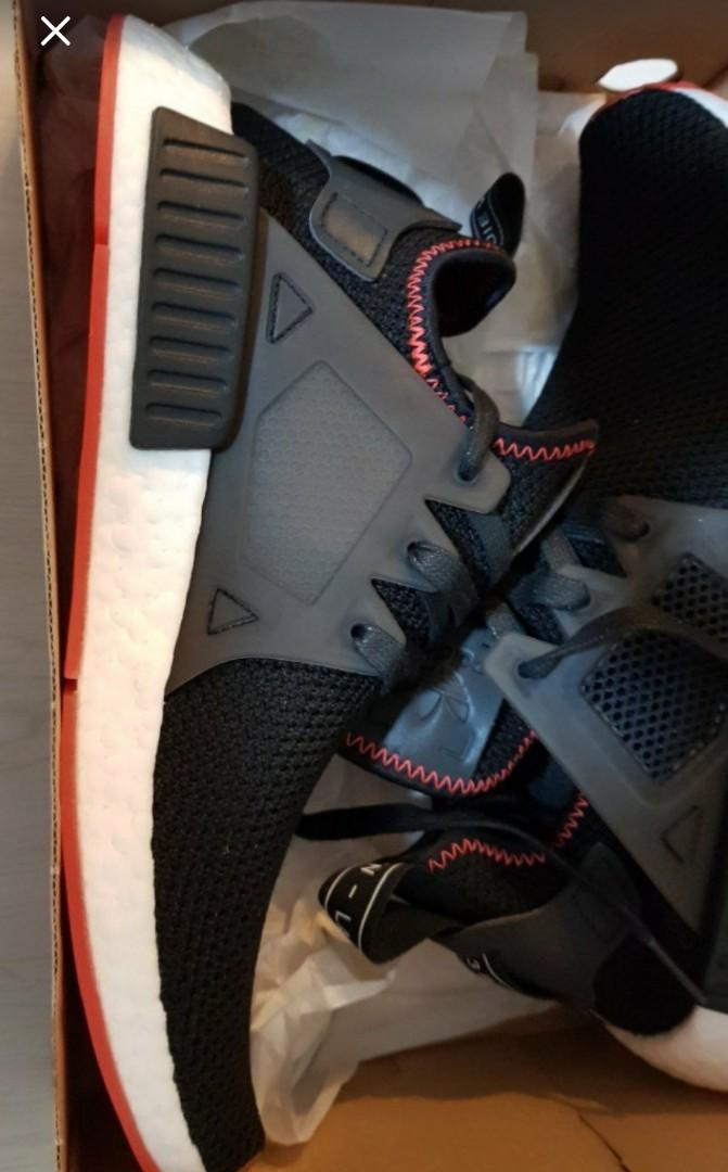 nmd black red