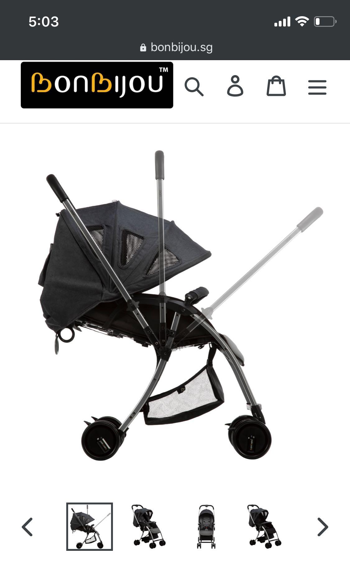 Bonbijou stroller lucas store