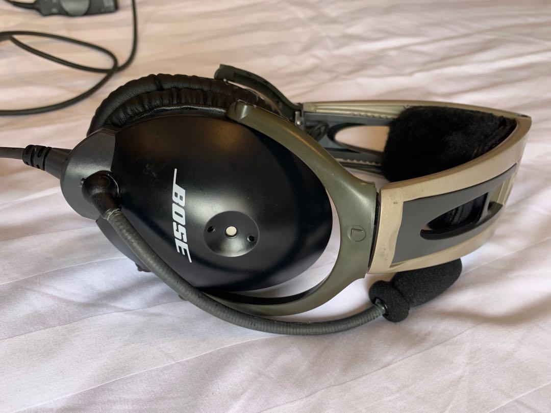Bose aviation X headset for plane vintage Audio Headphones Headsets on Carousell