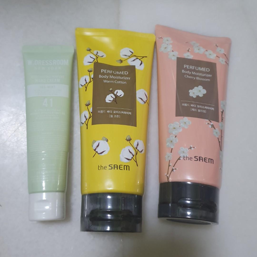 korean lotion & moisturizer