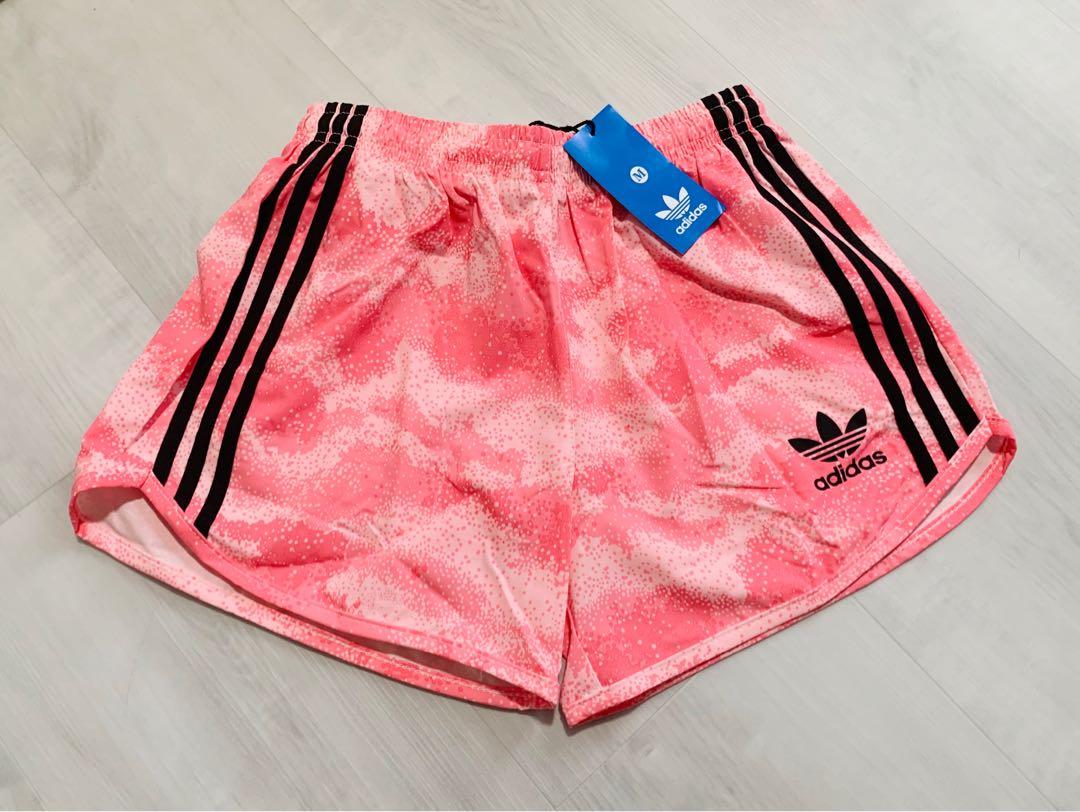 light pink adidas shorts