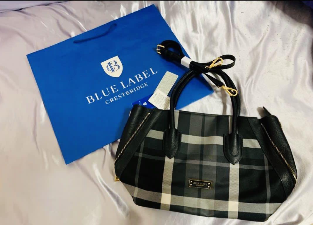 Burberry Blue Label Crestbridge Bag from Japan, Women's Fashion