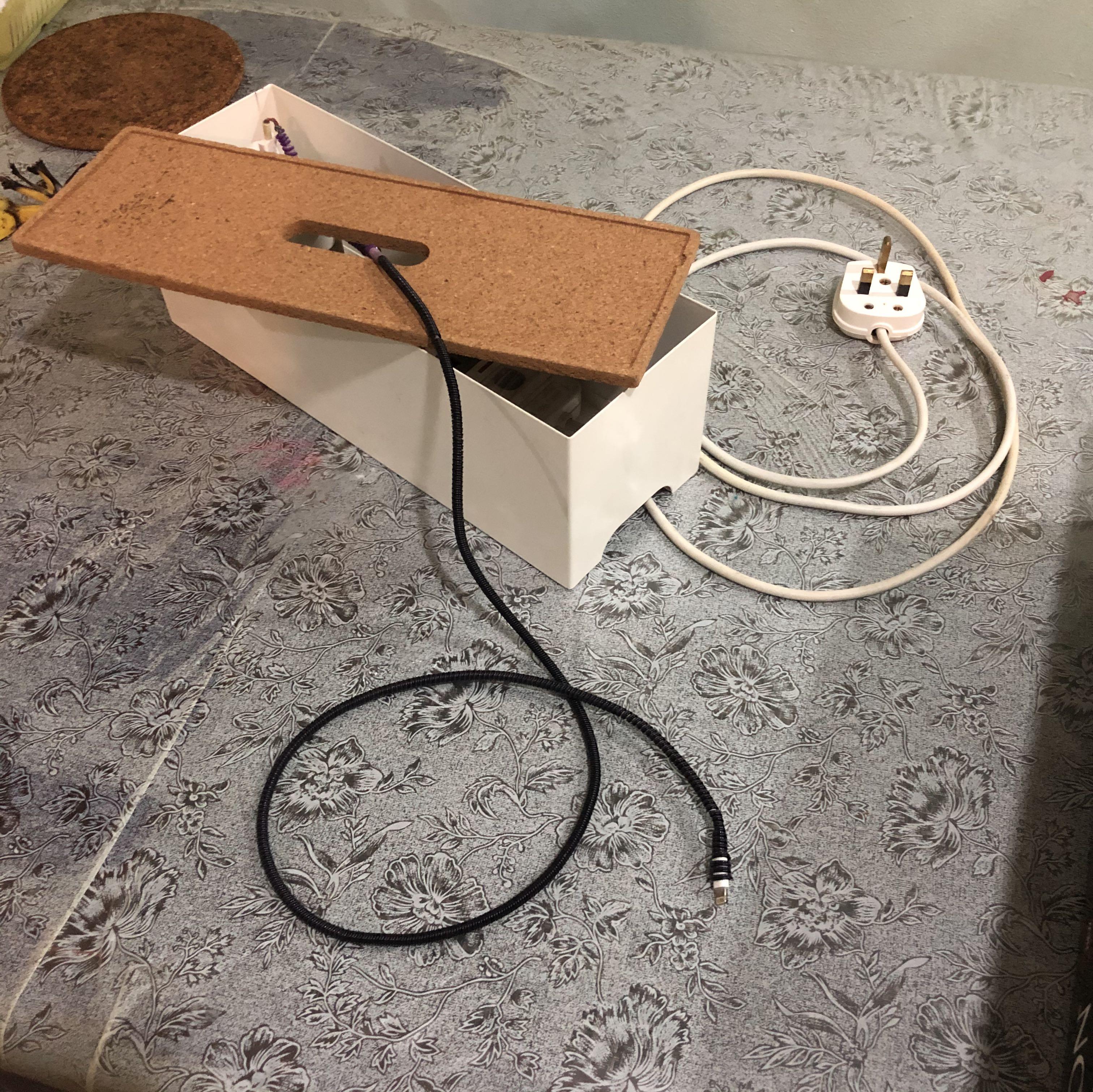 CABLE MANAGEMENT BOX (IKEA Kvissle), Everything Else on Carousell