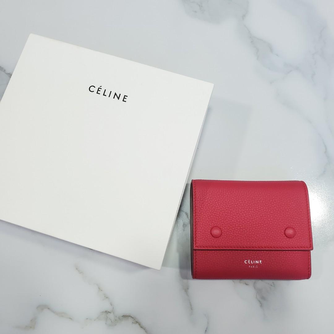 celine small trifold wallet