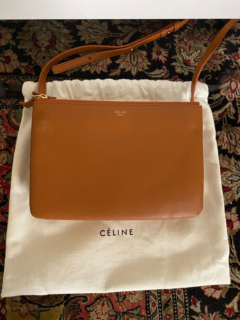 Celine discount trio tan