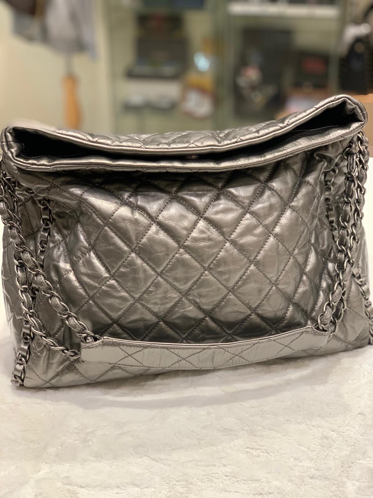 Chanel Shimmer Shoulder Bag , Luxury, Bags & Wallets on Carousell