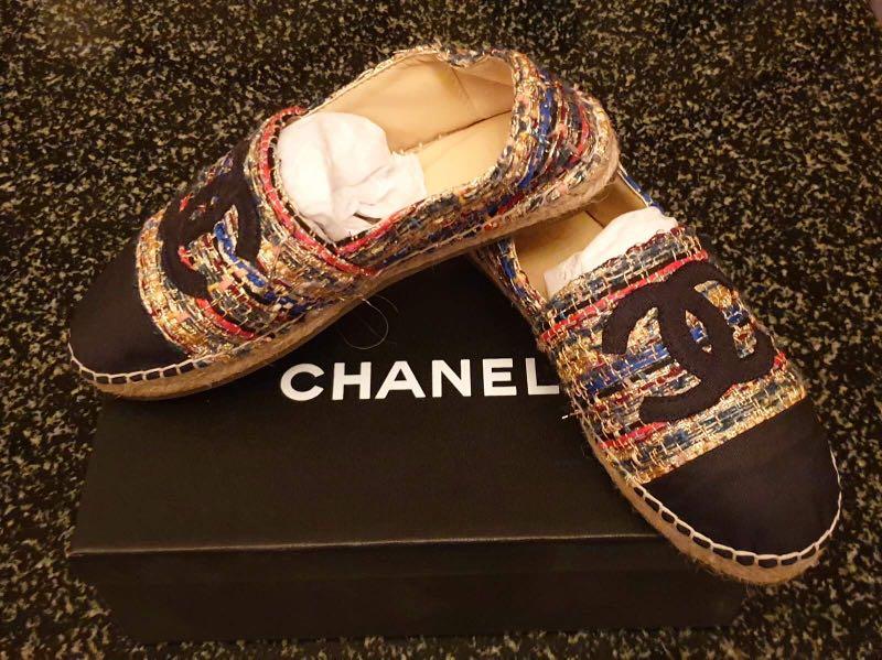 Chanel Espadrilles Shoes Master Copy Replica Women S Fashion Shoes Flats Sandals On Carousell