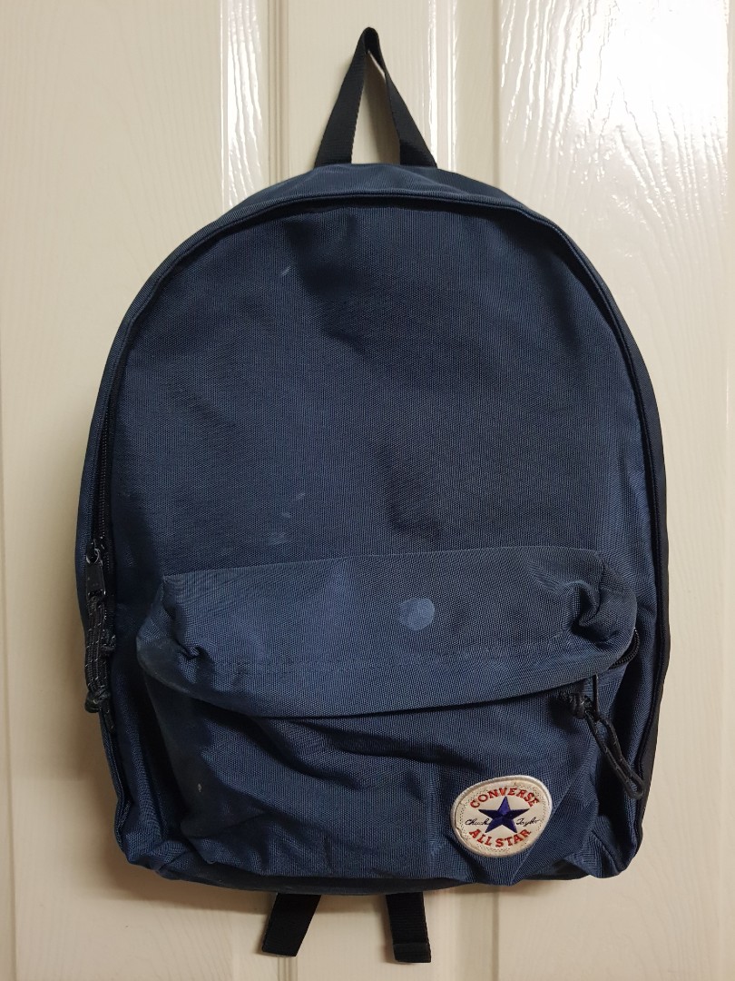 Navy blue outlet converse backpack