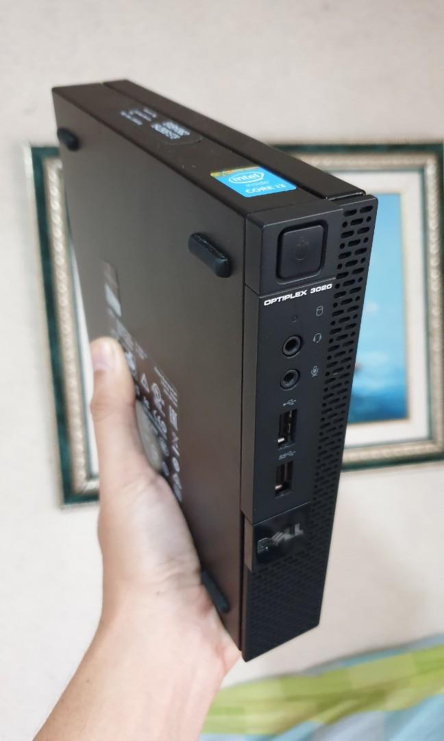 DELL OptiPlex 3020 Micro-Desktop i3 with 24 inches Dell Monitor, Computers  & Tech, Desktops on Carousell