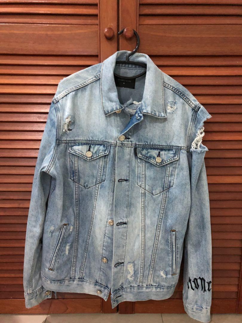 Stoned and co denim jacket hot sale