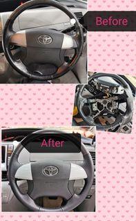 Toyota estima ACR50 Sterling leather (DIY)
