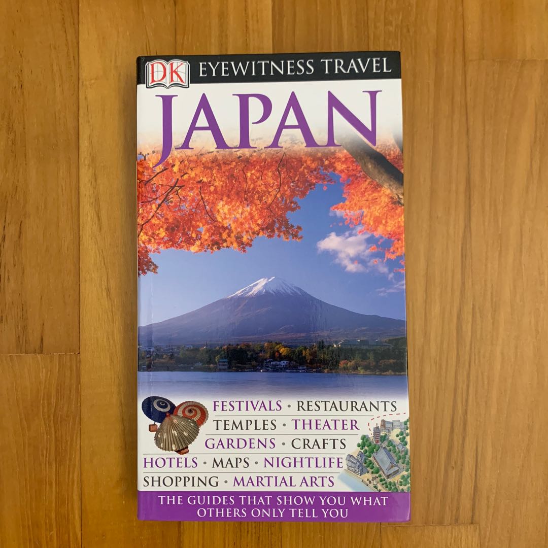 Dk Eyewitness Travel Japan Guidebook Books Stationery Non Fiction On Carousell