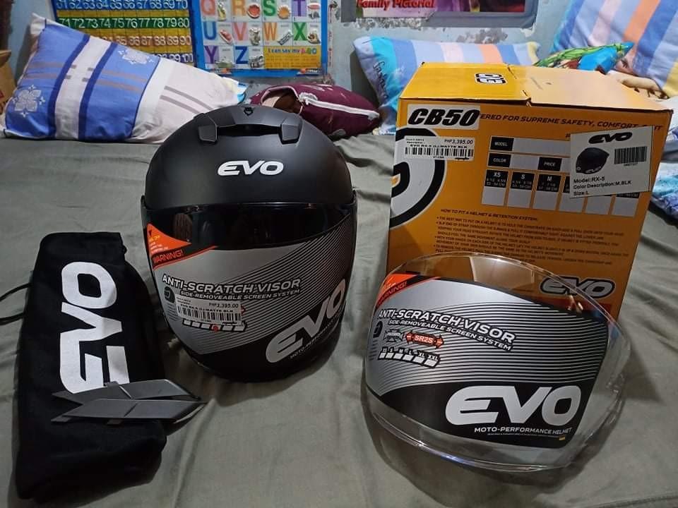 EVO Half face Helmet RX5 Sports Equipment Other Sports