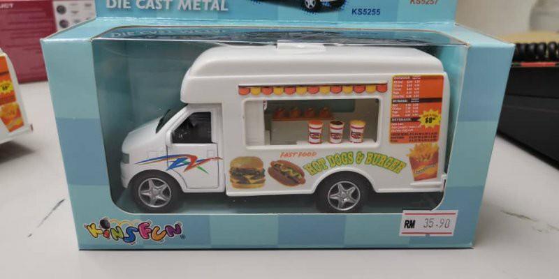 Fast food 2025 truck toy