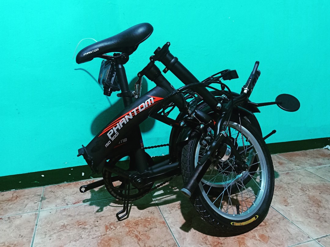 Phantom discount folding bike