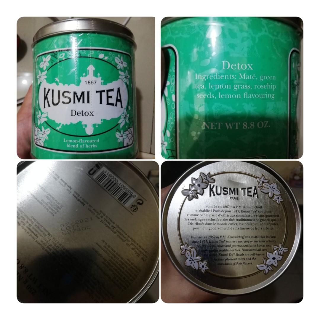 French Kusmi Tea Detox Food Drinks Beverages On Carousell