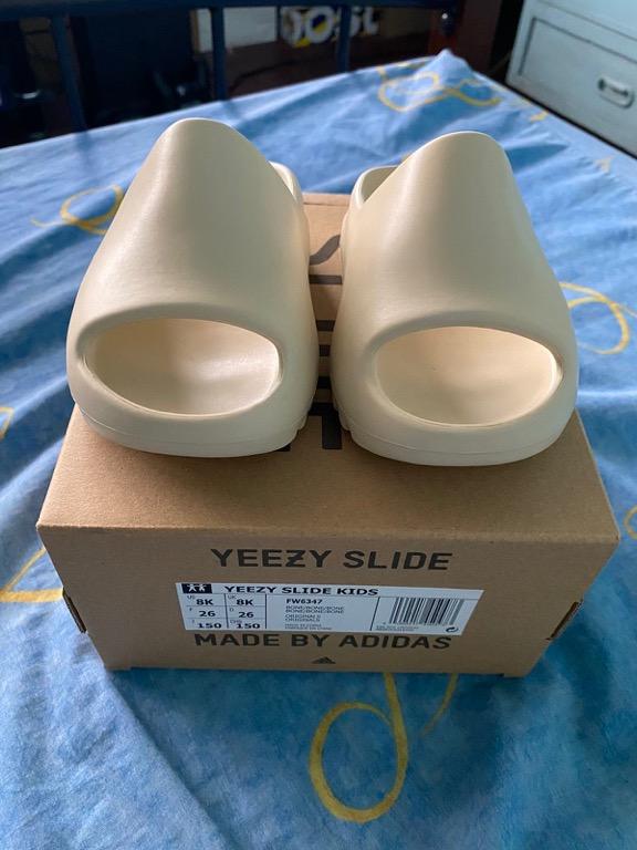 Yeezy Slides Kids 'Bone' FW6347