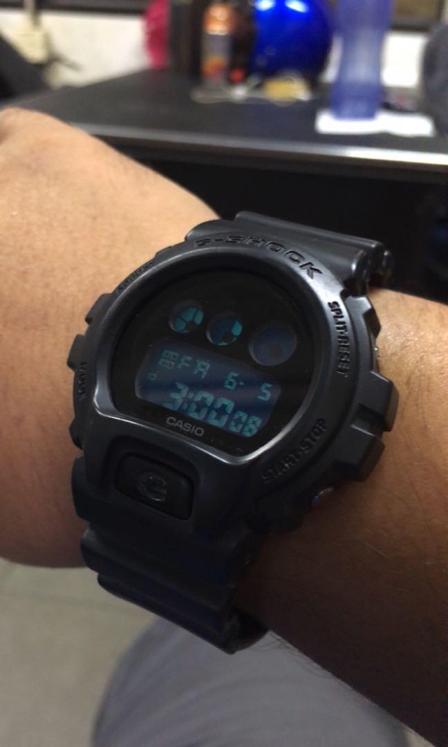 Gshock DW6900 bba 1 All black