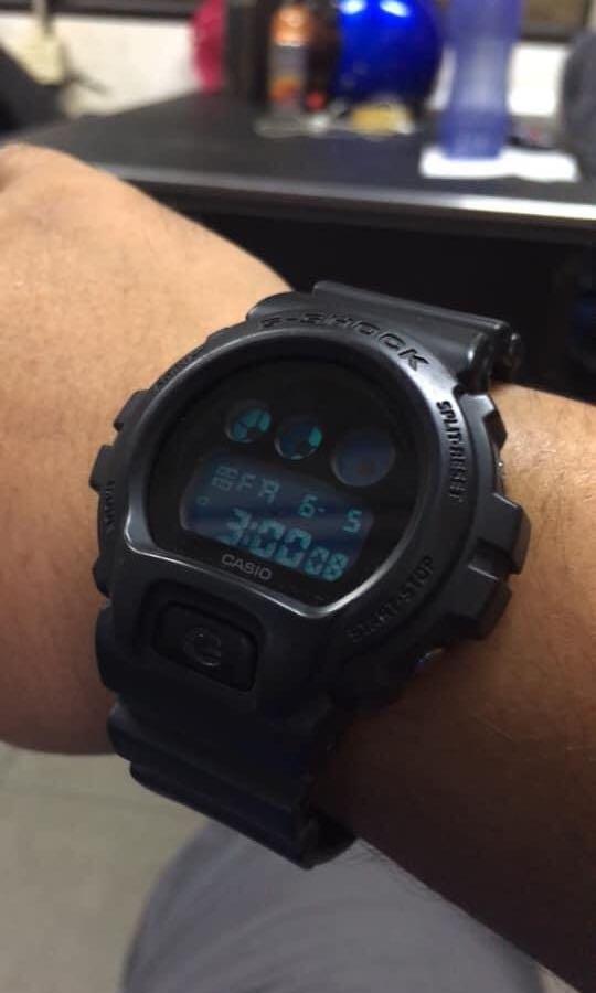 Gshock DW6900 bba 1 All black