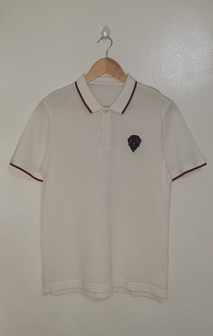 gucci logo polo