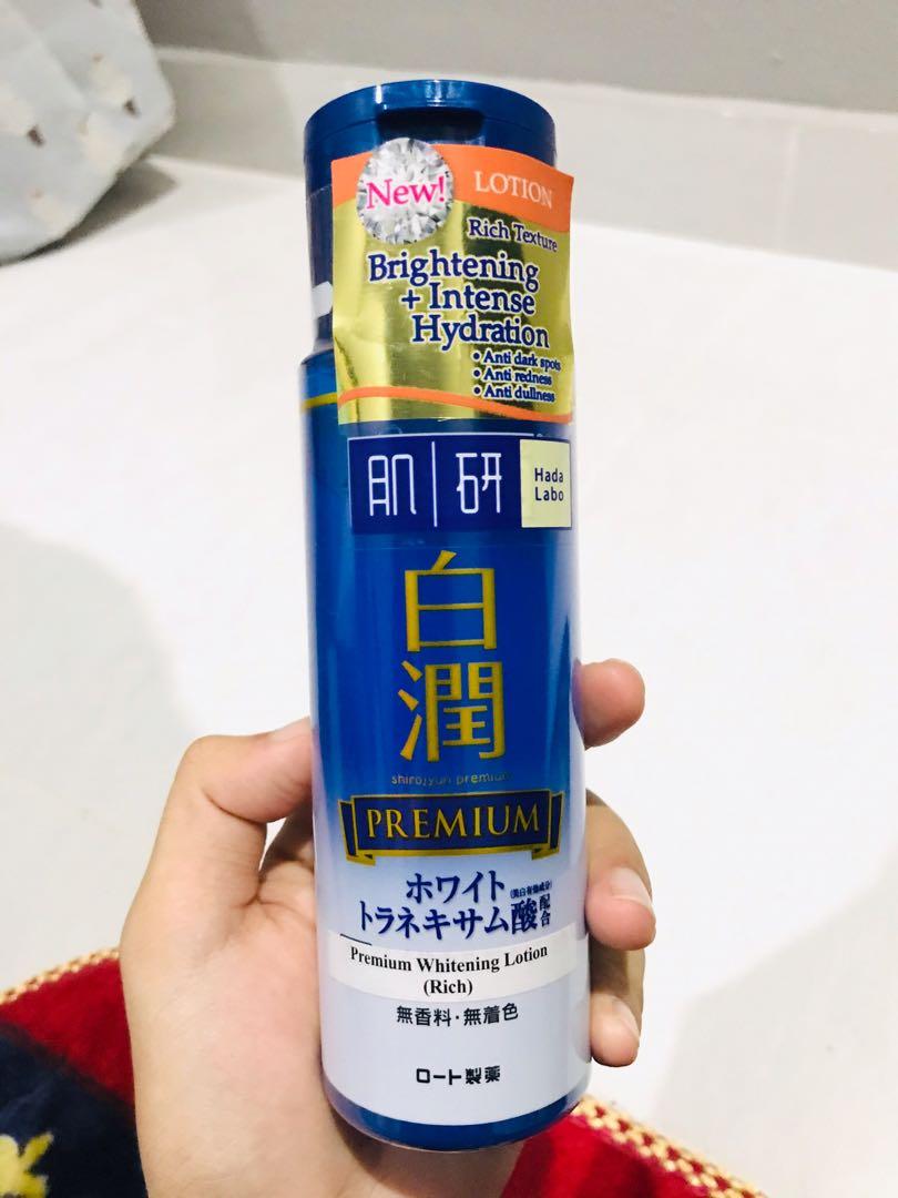 Hada labo premium whitening lotion