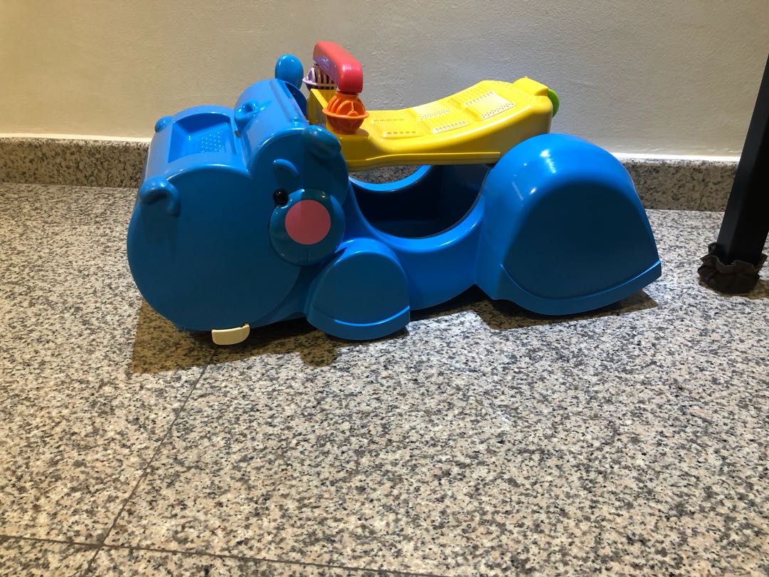 hippo walker ride toy