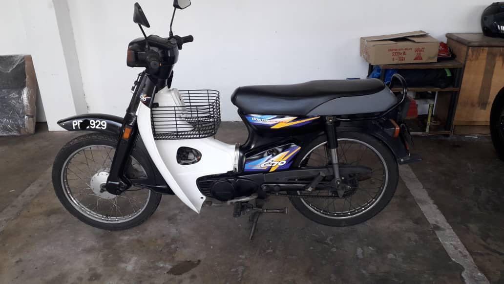 Honda C70 (Petak) Pxx 929, Motorbikes on Carousell