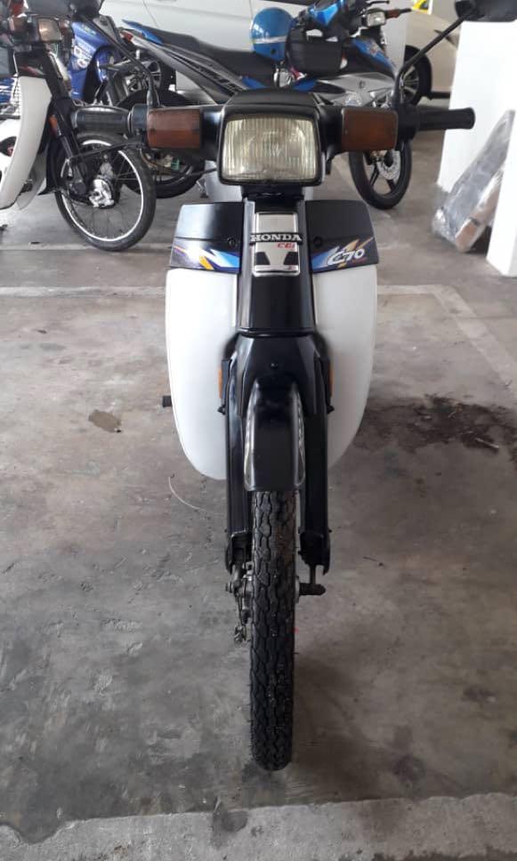 Honda C70 (Petak) Pxx 929, Motorbikes on Carousell