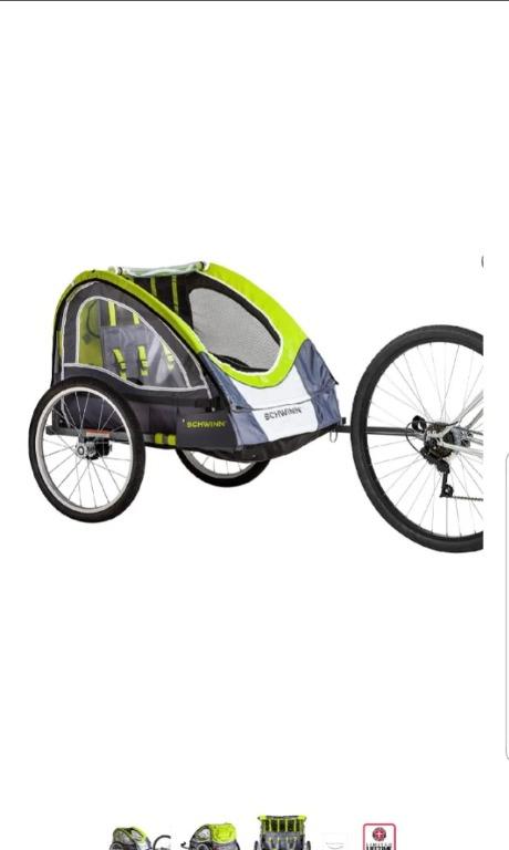 schwinn lumina bike trailer