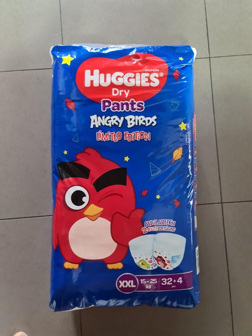 Huggies dry pants angry birds hotsell