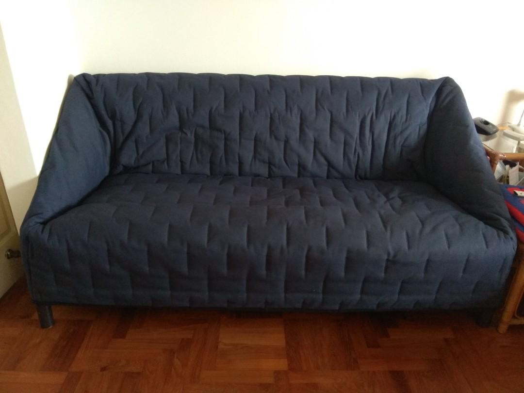 Ikea Sofa Fabric 3 seater, Furniture & Home Living, Furniture, Sofas on