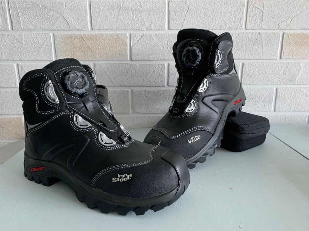 Iron steel safety boots Clearance