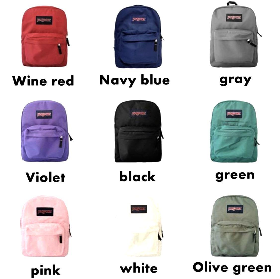 jansport bag colors