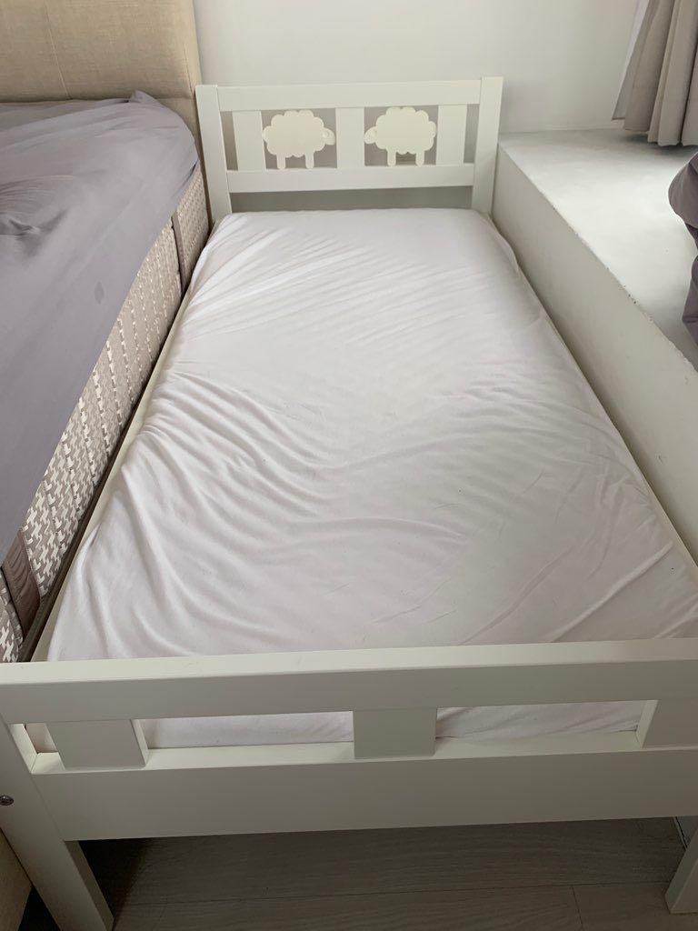 Junior Bed & Mattress, Furniture & Home Living, Furniture, Bed Frames & Mattresses on Carousell