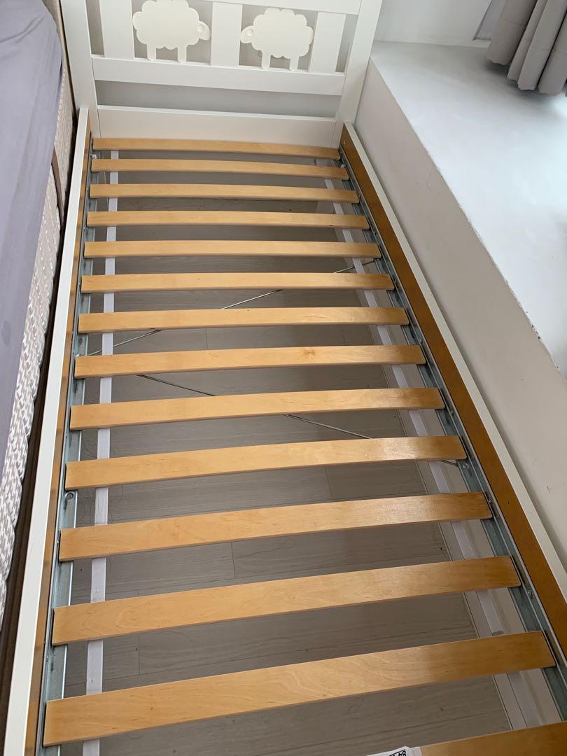 Junior Bed & Mattress, Furniture & Home Living, Furniture, Bed Frames & Mattresses on Carousell