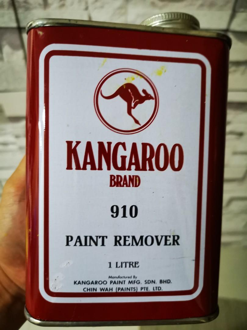 Kangaroo Paint remover 1L, Hobbies & Toys, Stationery & Craft, Craft