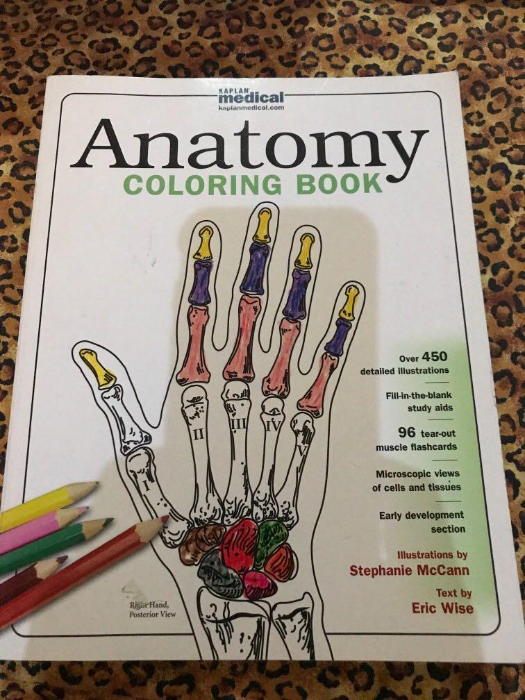 Kaplan Medical Anatomy Coloring Book Hobbies Toys Books Magazines Assessment Books On Carousell