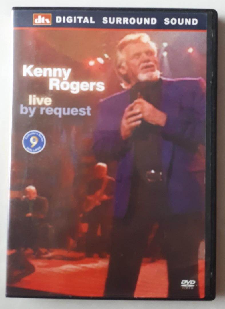 Kenny Rogers Live by Request DVD, Hobbies & Toys, Music & Media, CDs