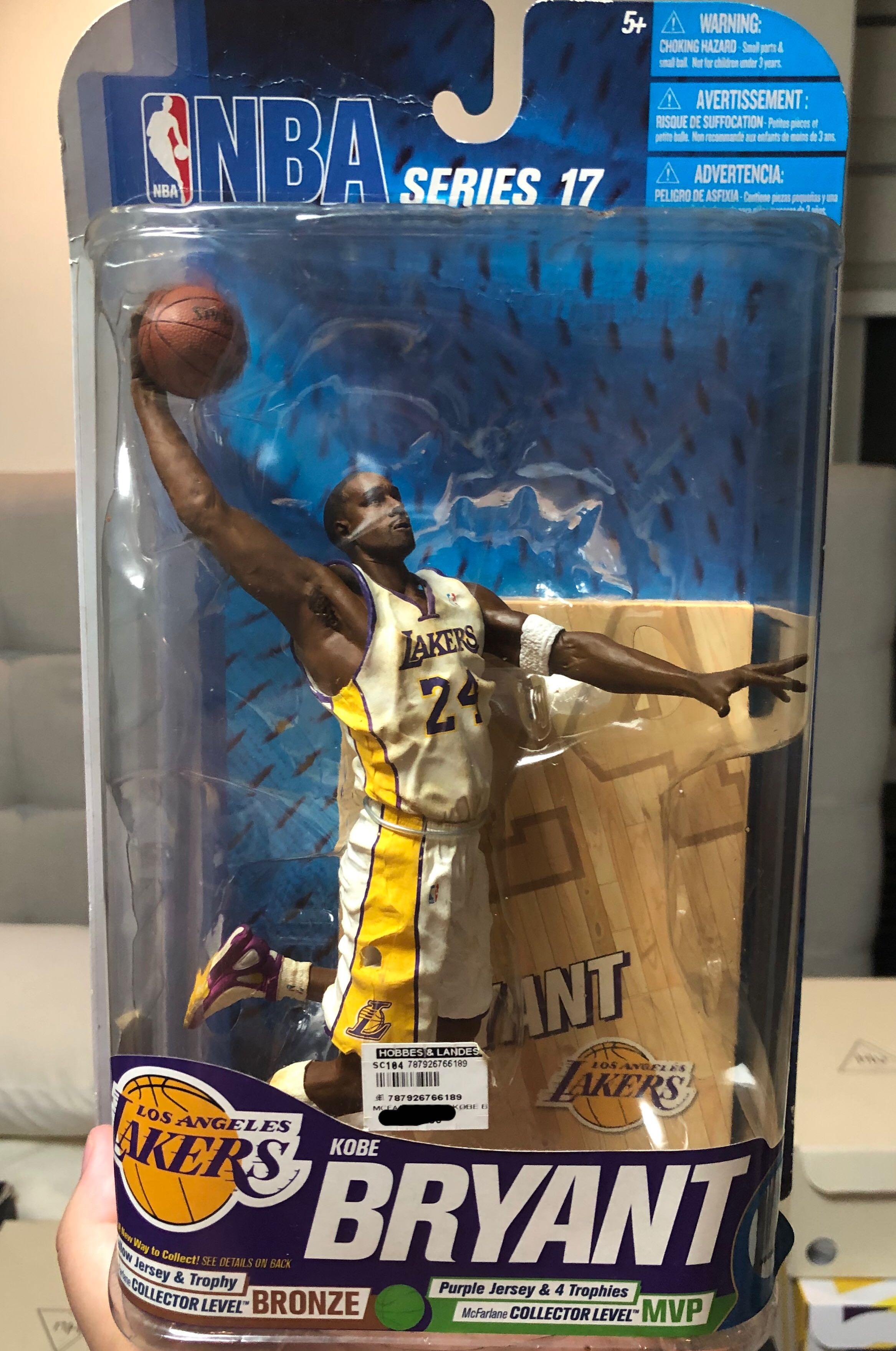 Kobe Bryant NBA Figure Series 17 (McFarlane) (Category: Figurines & Statues) located in Calamba. Submitted by ced0911 (Listing ID 1015463456, Image 1). Description: 🔥STEAL🔥 Kobe Bryant NBA Figure Series 17 (McFarlane) BNDS (Brand New Dead Stock) Release Date: February 2010 All information about the product is in the pictures. (collectors.com). RFS: Decluttering.