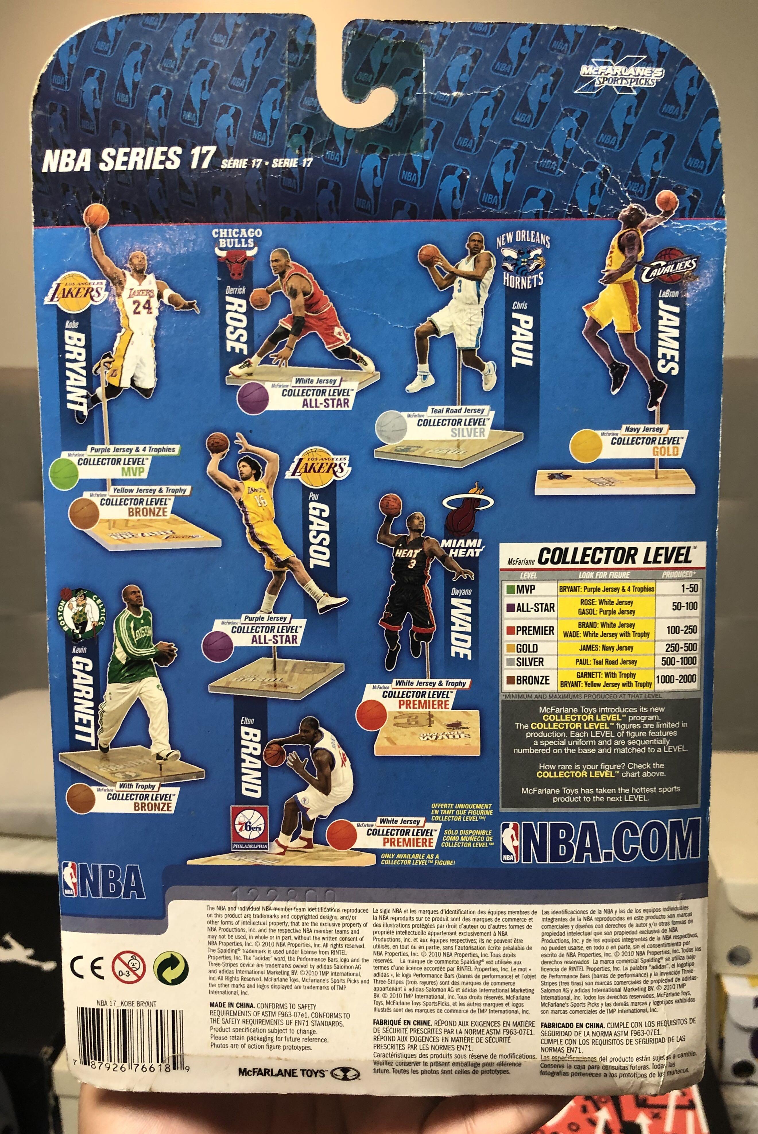 Kobe Bryant NBA Figure Series 17 (McFarlane) (Category: Figurines & Statues) located in Calamba. Submitted by ced0911 (Listing ID 1015463456, Image 3). Description: 🔥STEAL🔥 Kobe Bryant NBA Figure Series 17 (McFarlane) BNDS (Brand New Dead Stock) Release Date: February 2010 All information about the product is in the pictures. (collectors.com). RFS: Decluttering.